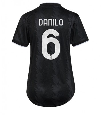 Juventus Danilo #6 Bortedrakt Kvinner 2022-23 Kortermet
